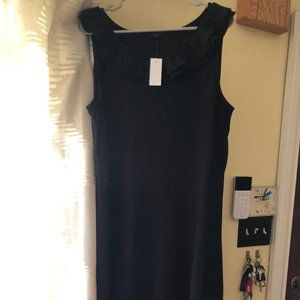 Ann Taylor Black Ruffled Dress Size XL